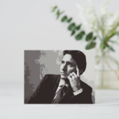 Justin Trudeau 2015 gestileerd Briefkaart (Staand voorkant)