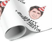 JUSTIN TRUDEAU BIRTHDAY CADEAUPAPIER (Rol Hoek)