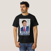 Justin trudeau classic t-shirt (Voorkant volledig)