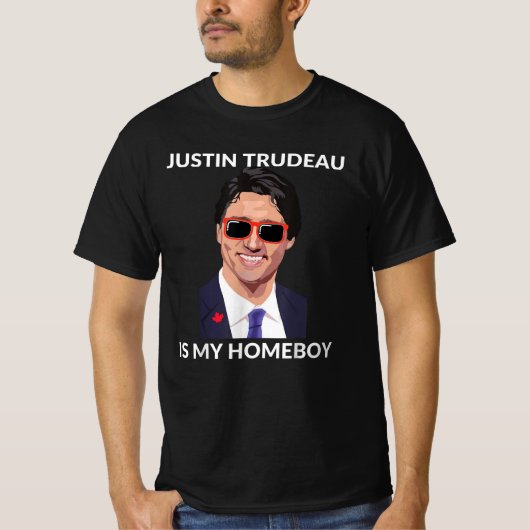 Justin trudeau cool t-shirt (Voorkant)