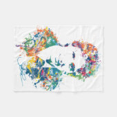 Justin Trudeau Digital Art Fleece Deken (Voorkant (Horizontaal))