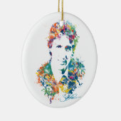 Justin Trudeau Digital Art Keramisch Ornament (Rechts)