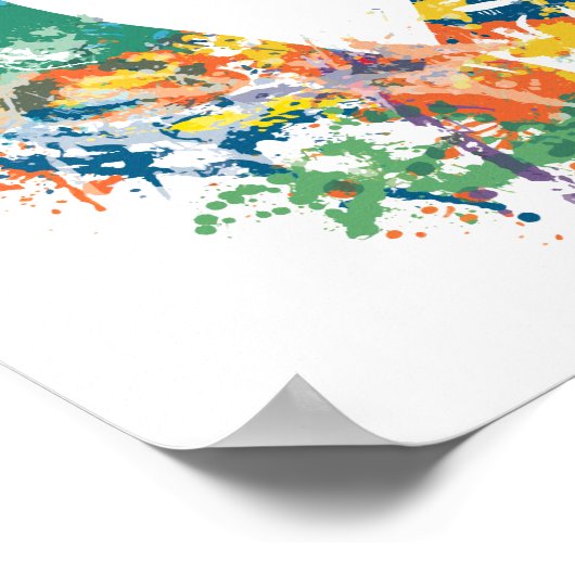 Justin Trudeau Digital Art Poster (Hoek)