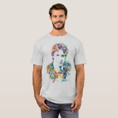 Justin Trudeau Digital Art T-shirt (Voorkant volledig)
