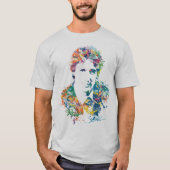Justin Trudeau Digital Art T-shirt (Voorkant)
