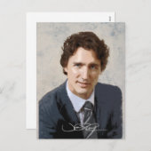 Justin Trudeau Feestdagenkaart (Voorkant / Achterkant)