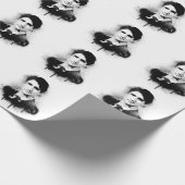 Justin Trudeau Graffiti Art Cadeaupapier (Hoek)