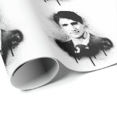 Justin Trudeau Graffiti Art Cadeaupapier (Rol Hoek)