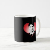 Justin Trudeau Heart -.png Koffiemok (Voorkant rechts)