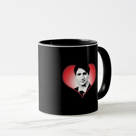 Justin Trudeau Heart -.png Mok (Voorkant rechts)