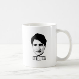 Justin Trudeau - Hey Girl -.png Koffiemok