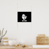 Justin Trudeau - Hey Girl -.png Poster (Keuken)