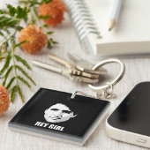 Justin Trudeau - Hey Girl -.png Sleutelhanger (Voorkant Rechts)