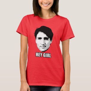 Justin Trudeau - "Hey Girl" T-shirt