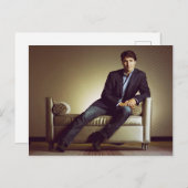 Justin Trudeau in jeans 2014 Briefkaart (Voorkant / Achterkant)
