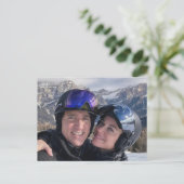 Justin Trudeau & Katy Perry feb 2026 Briefkaart (Staand voorkant)