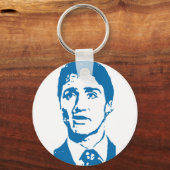 Justin Trudeau Liberal Sleutelhanger (Voorkant)