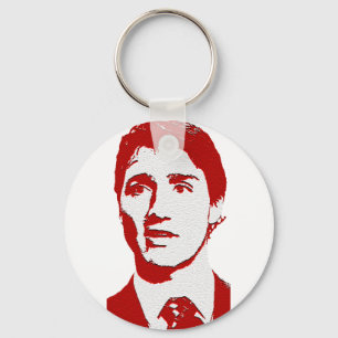 Justin Trudeau Logo Sleutelhanger