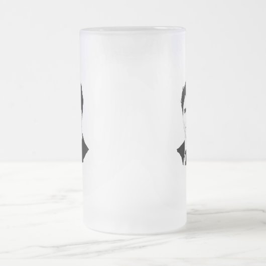 Justin Trudeau Portrait Matglas Bierpul (Center)