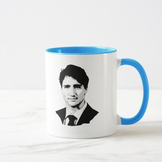 Justin Trudeau Portrait Mok (Rechts)