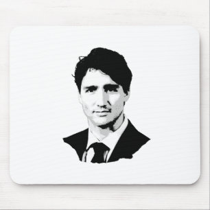 Justin Trudeau Portrait Muismat
