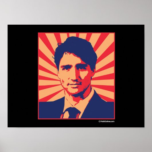 Justin Trudeau Propaganda Poster -.png (Voorkant)