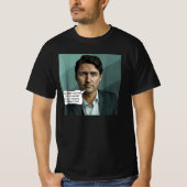 Justin trudeau quote t-shirt (Voorkant)