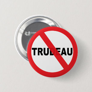 Justin Trudeau Ronde Button 5,7 Cm
