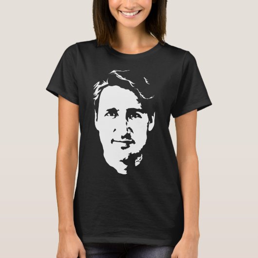Justin Trudeau T-shirt (Voorkant)
