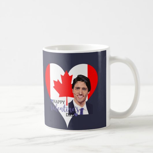 justin trudeau valentijn koffiemok (Rechts)