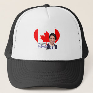 justin trudeau valentijn trucker pet
