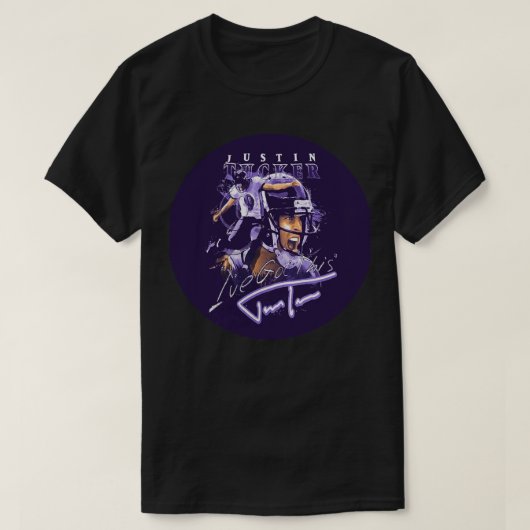 Justin Tucker 3 T-shirt (Design voorkant)