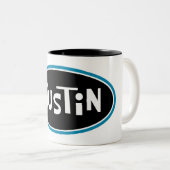 JUSTIN TWEEKLEURIGE KOFFIEMOK (Voorkant rechts)