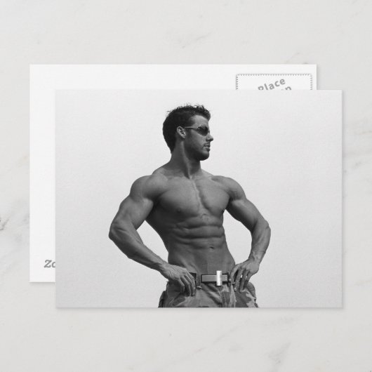 Justin Woltering Briefkaart #45678 (Voorkant / Achterkant)