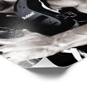 Justin Woltering Football Pose Foto - 8 x10 Foto Afdruk (Hoek)