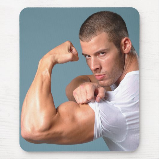 Justin Woltering Mousepad Muismat (Voorkant)