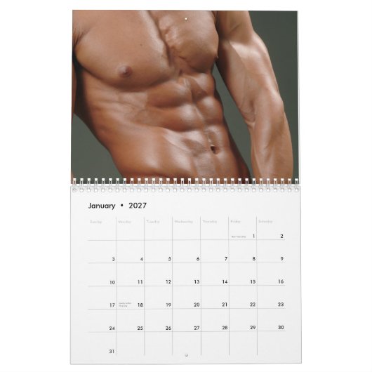 Justin Woltering Pics 2014 Wall Calendar Kalender (Jan 2027)