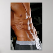 Justin Woltering Poster #17 - Abs (Voorkant)