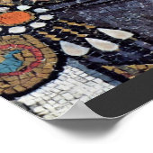 Justiniaans I, San Vitale (Ravenna) Choir Mosaics  Poster (Hoek)