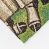 Justinianus de Grote Romeinse keizer Fleece Deken (Hoek)