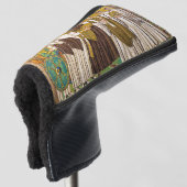 Justinianus de Grote Romeinse keizer Golfheadcover (3/4 voorkant)