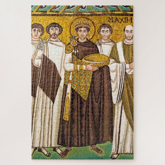 Justinianus de Grote Romeinse keizer Legpuzzel (Verticaal)