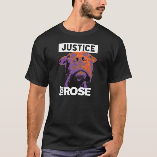 Justitie 4 Roos T-shirt (Voorkant)