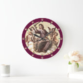 JUSTITIE Allegory Fresco door Raffaello Sanzio Grote Klok (Huis)