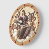 JUSTITIE Allegory Fresco door Raffaello Sanzio Grote Klok (Hoek)