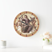 JUSTITIE Allegory Fresco door Raffaello Sanzio Grote Klok (Huis)