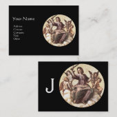 JUSTITIE Allegory Fresco door Raffaello Sanzio Visitekaartje (Voorkant / Achterkant)