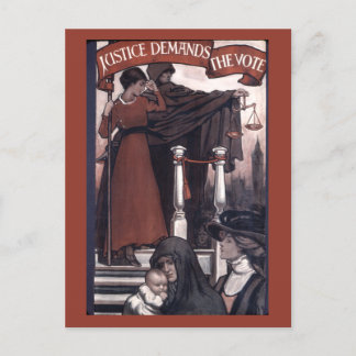 Justitie eist stemming briefkaart