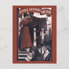 Justitie eist stemming briefkaart