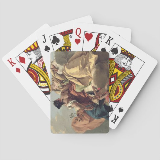 Justitie en vrede pokerkaarten (Achterkant)